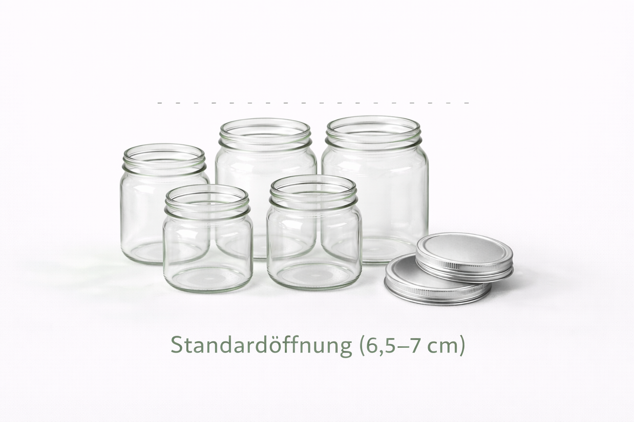 SafeBite Erweiterungs-Set – Gläser & Deckel