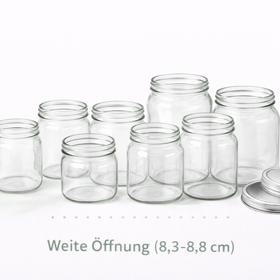 SafeBite Erweiterungs-Set – Gläser & Deckel