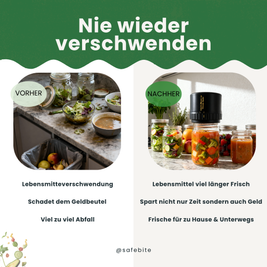 SafeBite – Frische auf Knopfdruck